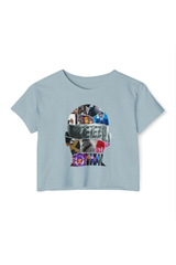 world tour crop top Chris Brown shirt