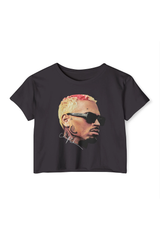 hris Brown crop top face world tour Chris Brown crop shirt