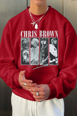 Chris Brown Concert Merch Sweatshirt For Men