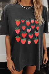 Sweet Strawberry T-shirt For Women