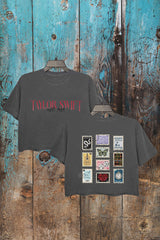 Album Stamps Vintage Swiftie Shirt For Women