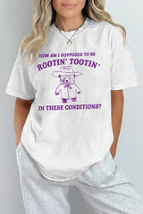 I Can't Root and Toot In These Conditions Tee For Women
