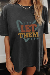 Let Them Keep Shining Inspirational Self Worth Self Love Tee For Women