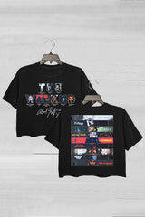 The Weeknd Album Hurry Up Tomorrow Crop Tee For Women