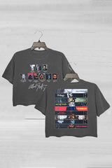 The Weeknd Album Hurry Up Tomorrow Crop Tee For Women