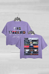 The Weeknd Album Hurry Up Tomorrow Crop Tee For Women