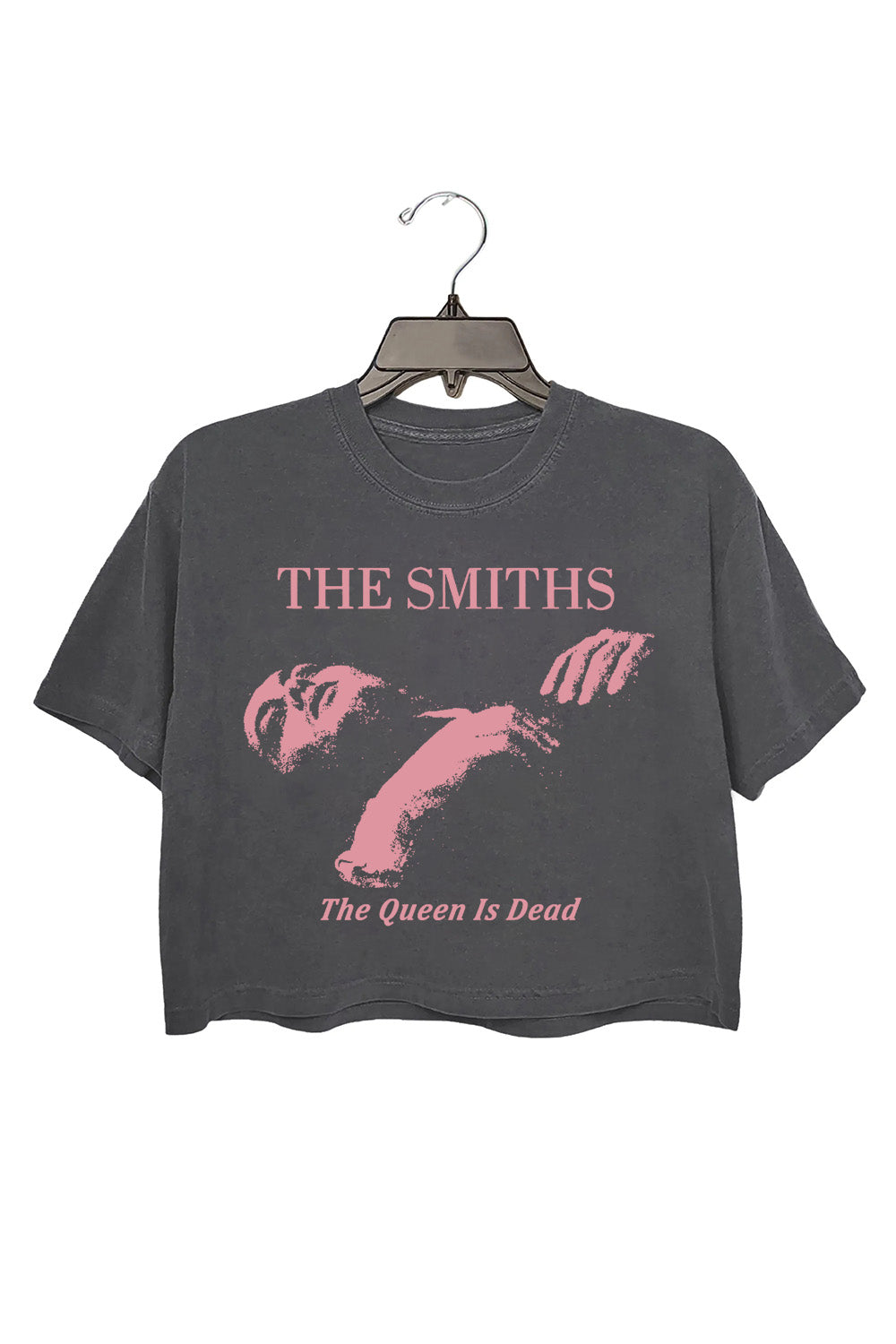 The Smiths The Queen is Dead Crop Tee For Women