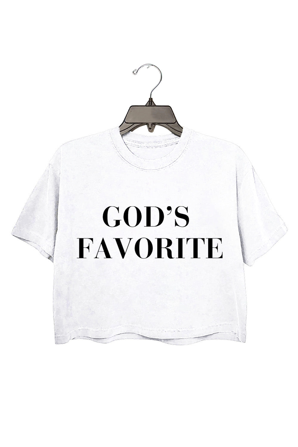 “God's Favorite” Crop Top For Women