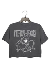 Fly You Fools the Lord of the Rings gandalf Crop Top For Women