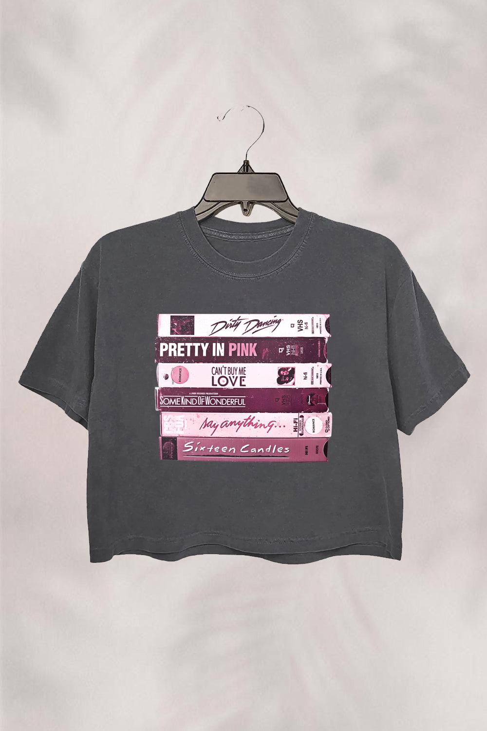 1980s Romance Movie VHS  Crop Top For Women