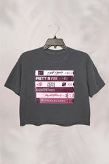 1980s Romance Movie VHS  Crop Top For Women