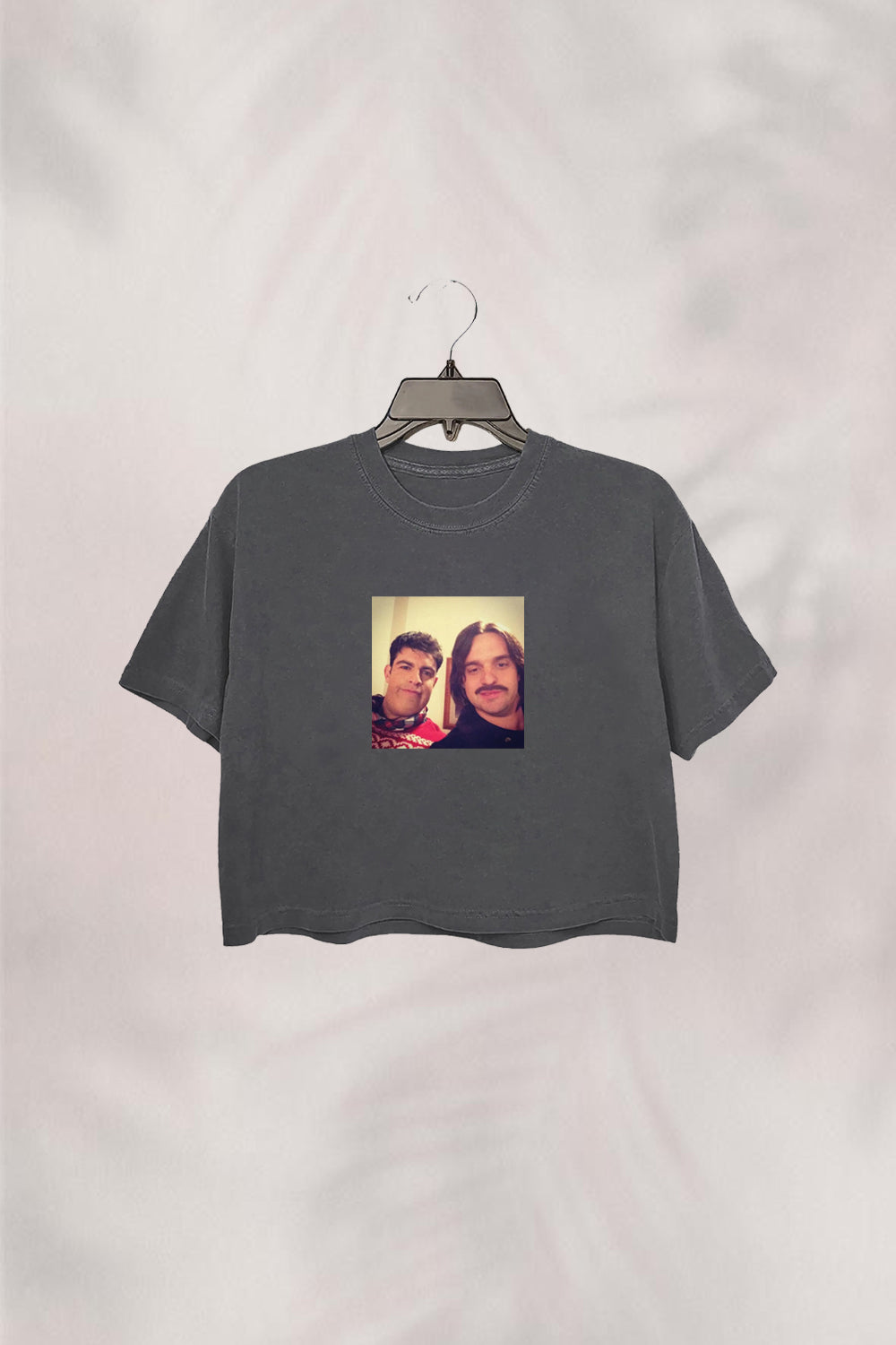Nick Miller & Schmidt College Selfie New Girl  Crop Top For Women
