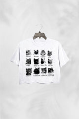 Karma is cat breeds TS cat  Crop Top For Women