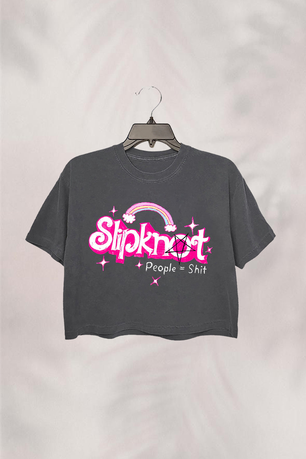 Slipknot People Equal Shit Barbie CROP TOP FOR WOMEN