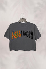Funny Halloween CROP TOP FOR WOMEN