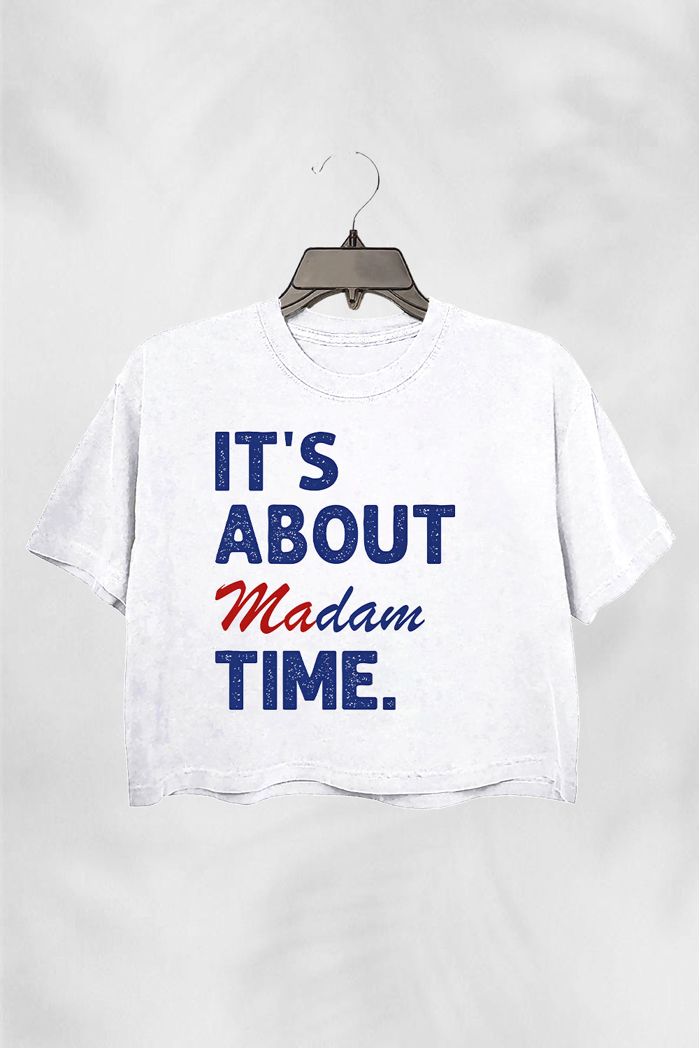 It's About Madam Time Crop Top For Women
