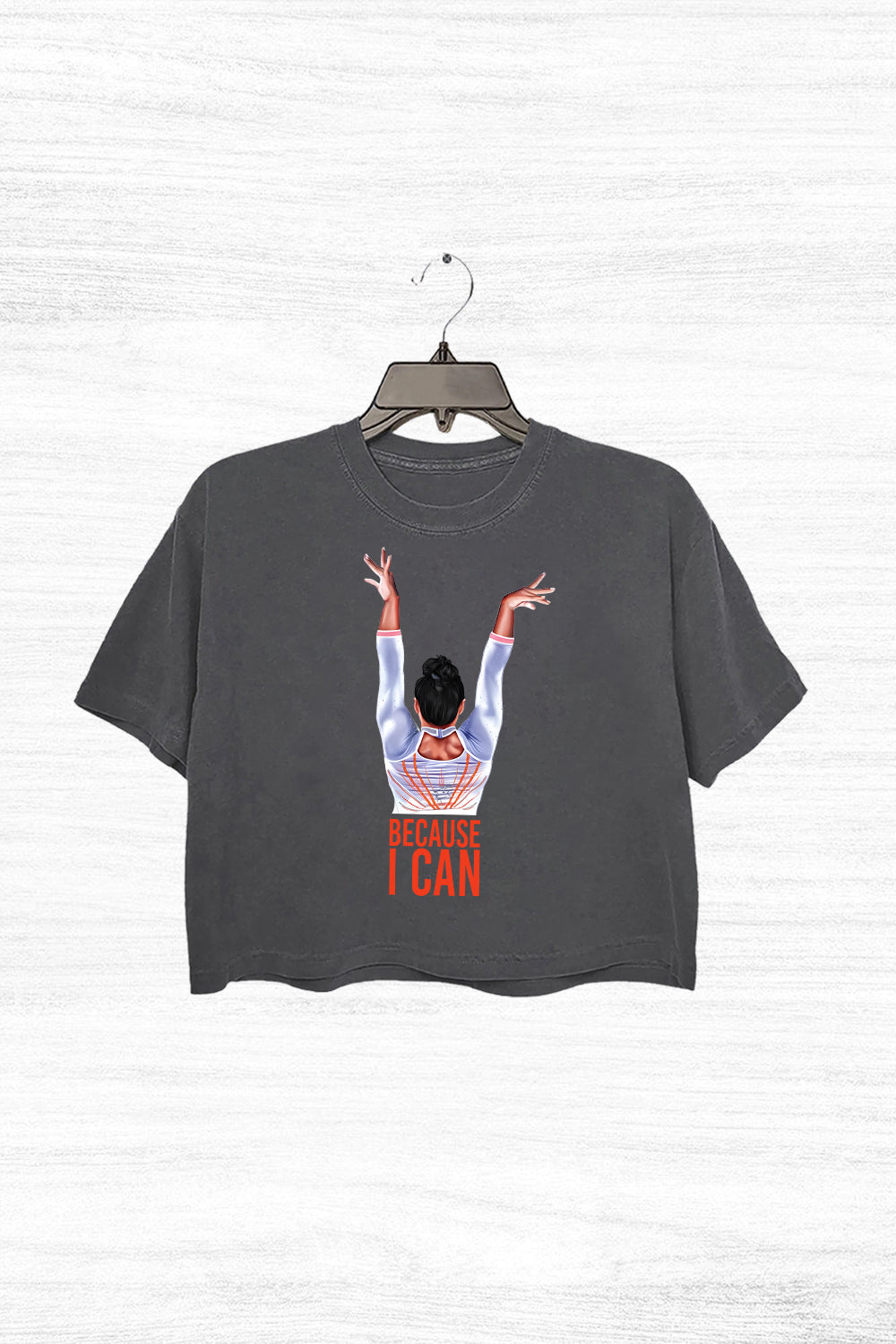 Simone Biles Because I Can Olympics Crop Top For Women