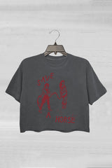 Save A Horse LGBT Crop Tee For Women
