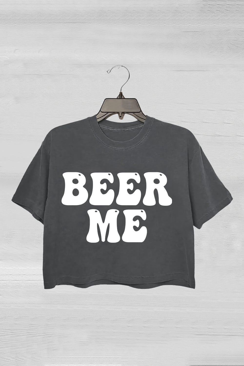 Beer Me Crop Tee For Women
