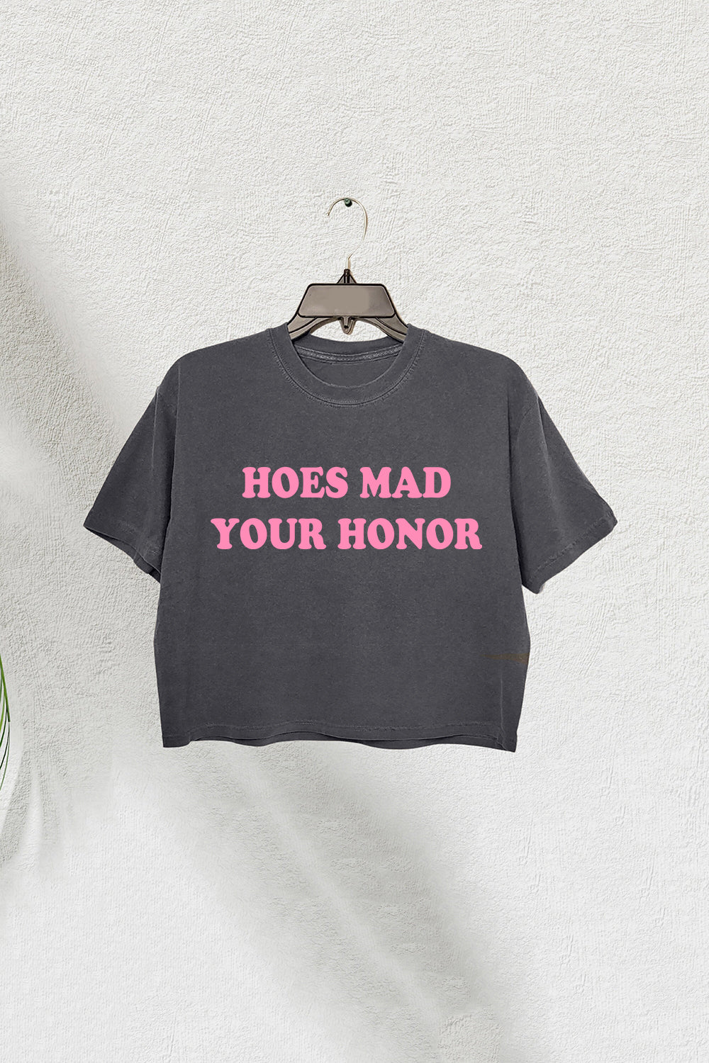 Hoes Mad Your Honor Crop Tee For Women