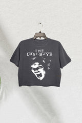Retro The Lost Boys Movie Crop Tee For Women