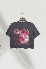 Chappell Good Luck Babe Midwest Princess 2024 Crop Tee For Women