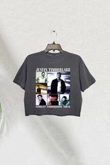 2024 Justin Timberlake Tour Forget Tomorrow World Tour Crop Tee For Women