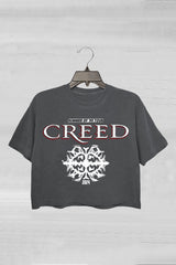 Creed Band 2024 Tour Summer of ’99 Tour Crop Tee For Women