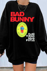 Bad Bunny DTMF Graphic Sweatshirt For Women