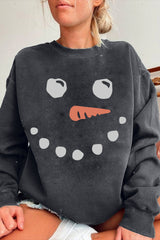 Snowman Christmas Sweatshirt For Women