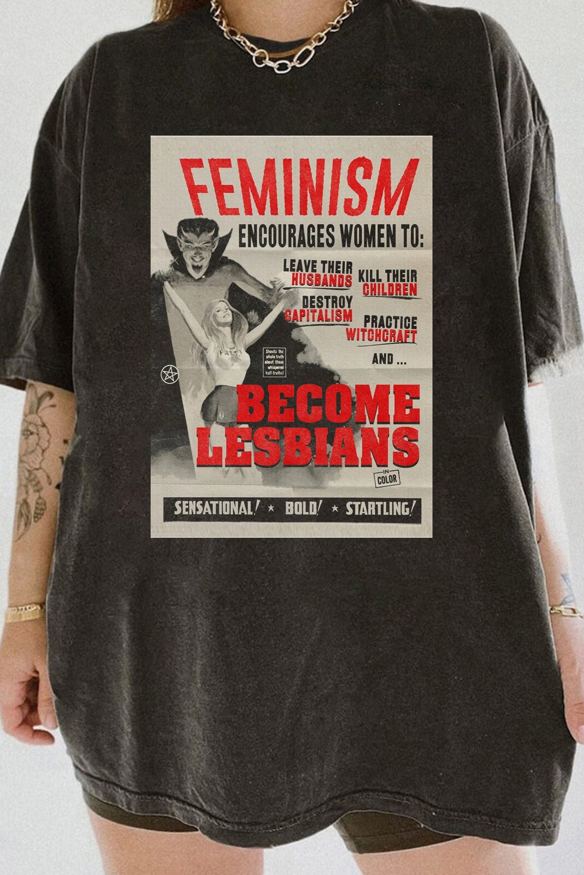 Feminism Encourages Women Lesbian Equality Tee For  Women