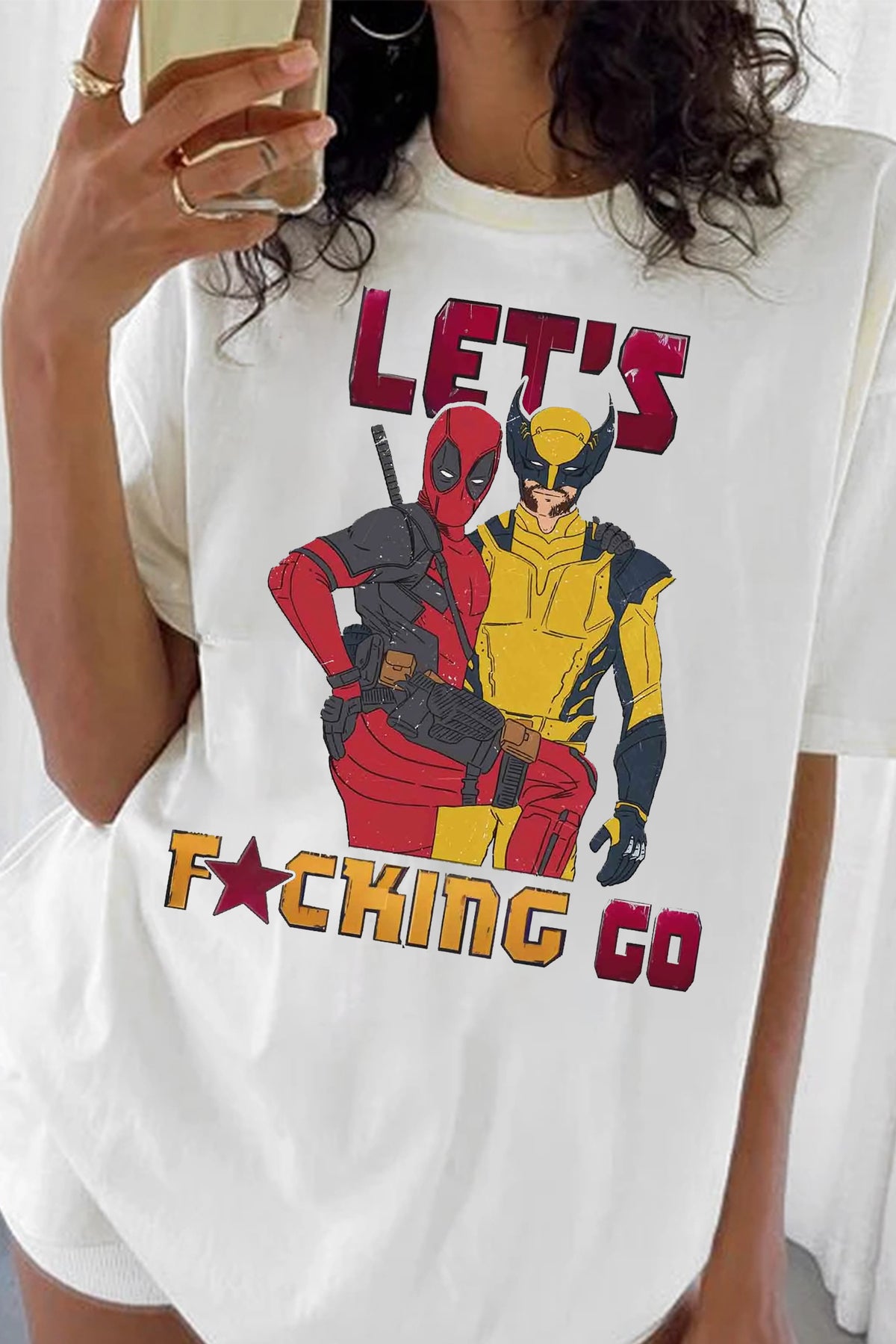 Vintage Comic  Tee For Women