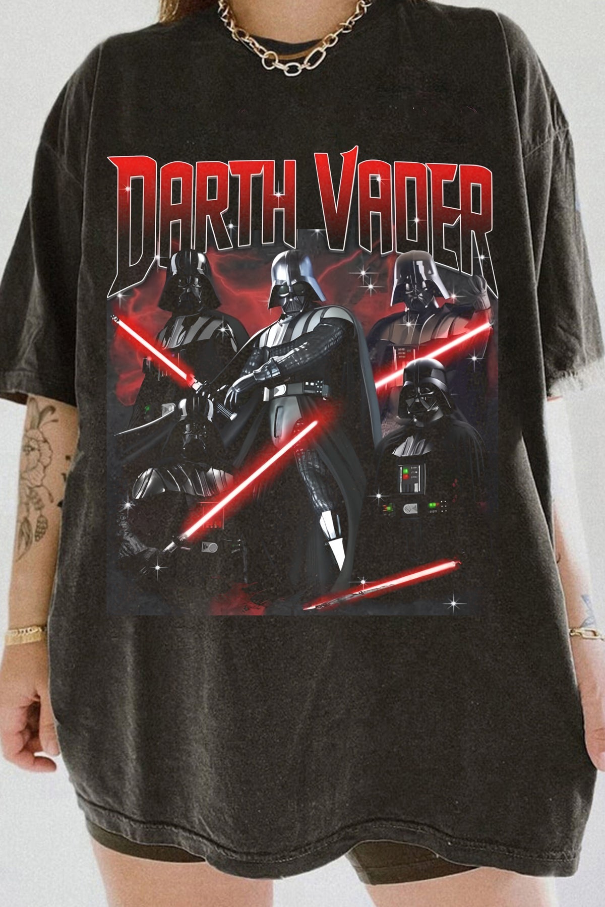 Darth Vader  Retro Tee For Women