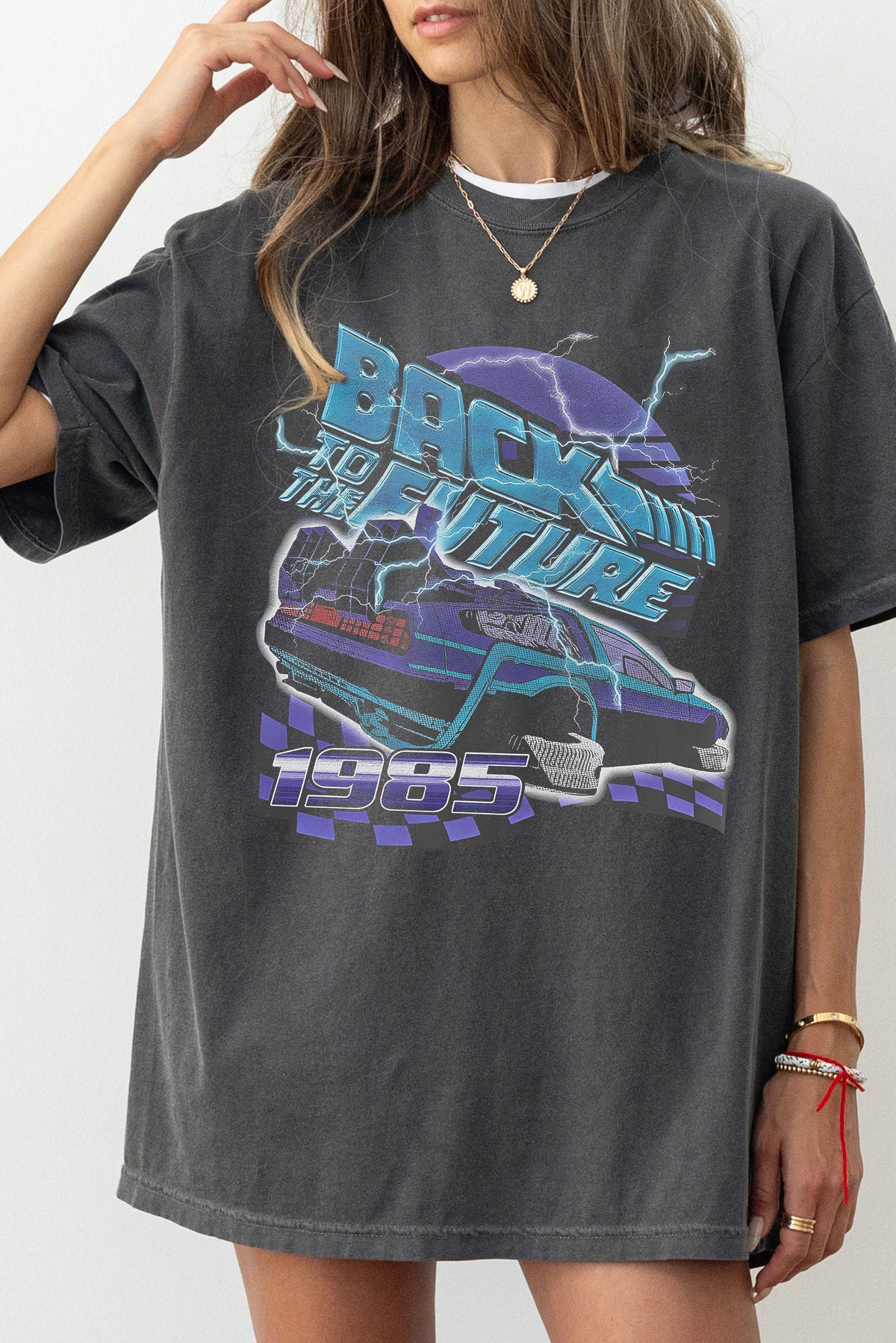 Back to the Future Poster Style Tee For Women