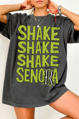 Shake Shake Shake   Awesome Cool Halloween Beetlejuice  Tee For Women