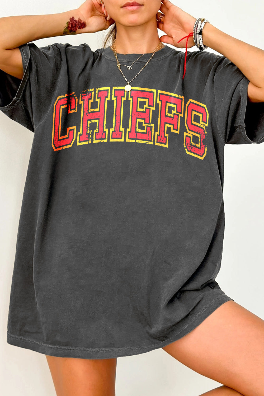 Kansas City Football Tee For Women