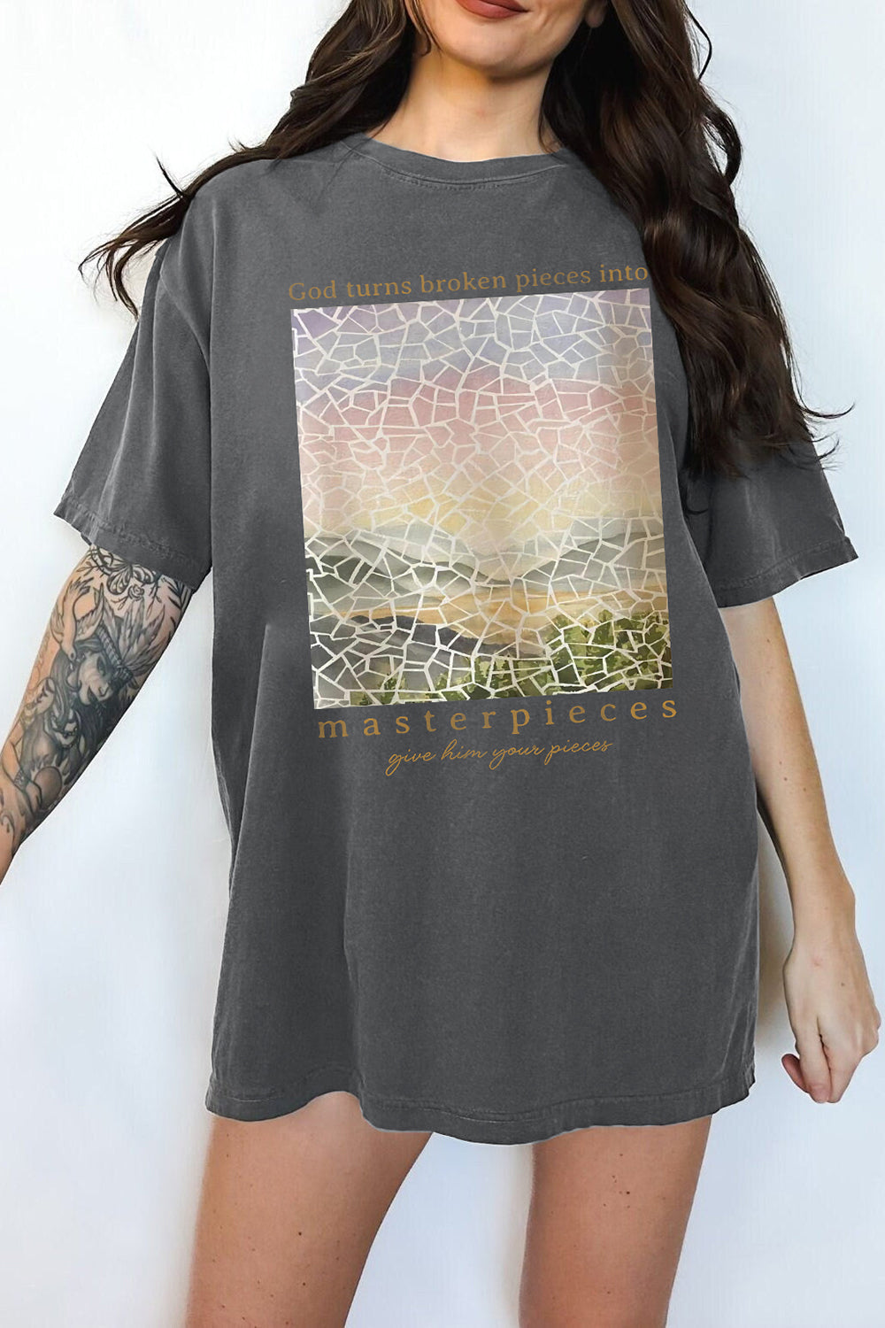 Masterpieces Christian Bible Verse Tee For Women