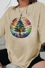 Christmas Tree 2023 Tee For Women
