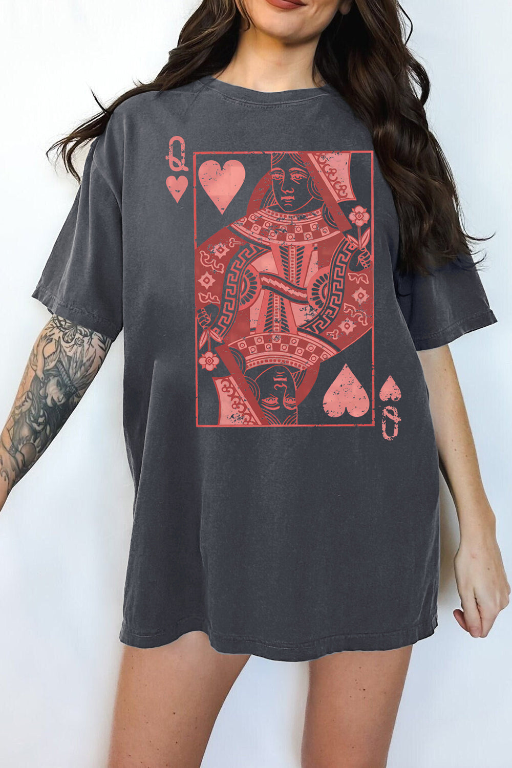 Queen Of Hearts Mothers Day Tee For Women