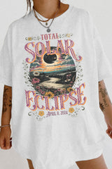 Total Solar Eclipse 2024 Tee For Women