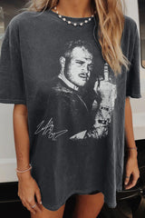 Funny Middle Finger From Zach Bryan Tee For Women