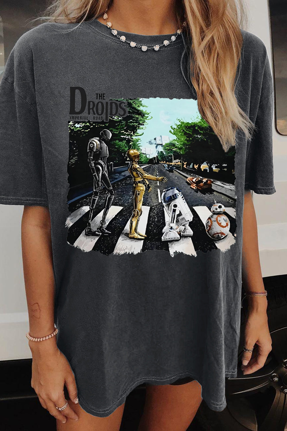 Star Wars Droids Abbey Road Graphic Tee For Women