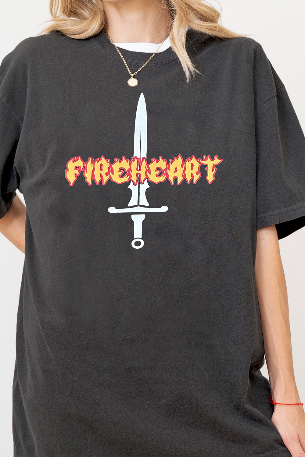 Fireheart Bookish Romantasy Tee For Women