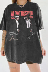Metro Boomin and Future We Don't Trust You Rap Merch Tee For Women