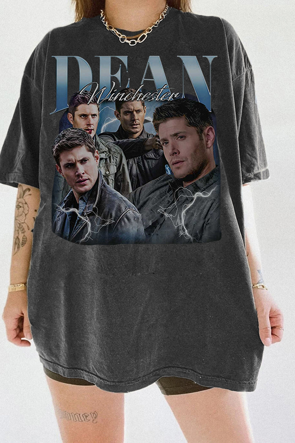 Dean Winchester Retro Vintage Tee For Women