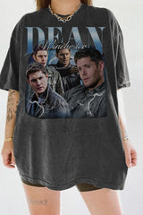 Dean Winchester Retro Vintage Tee For Women