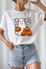 Ghost Halloween Tee For Women