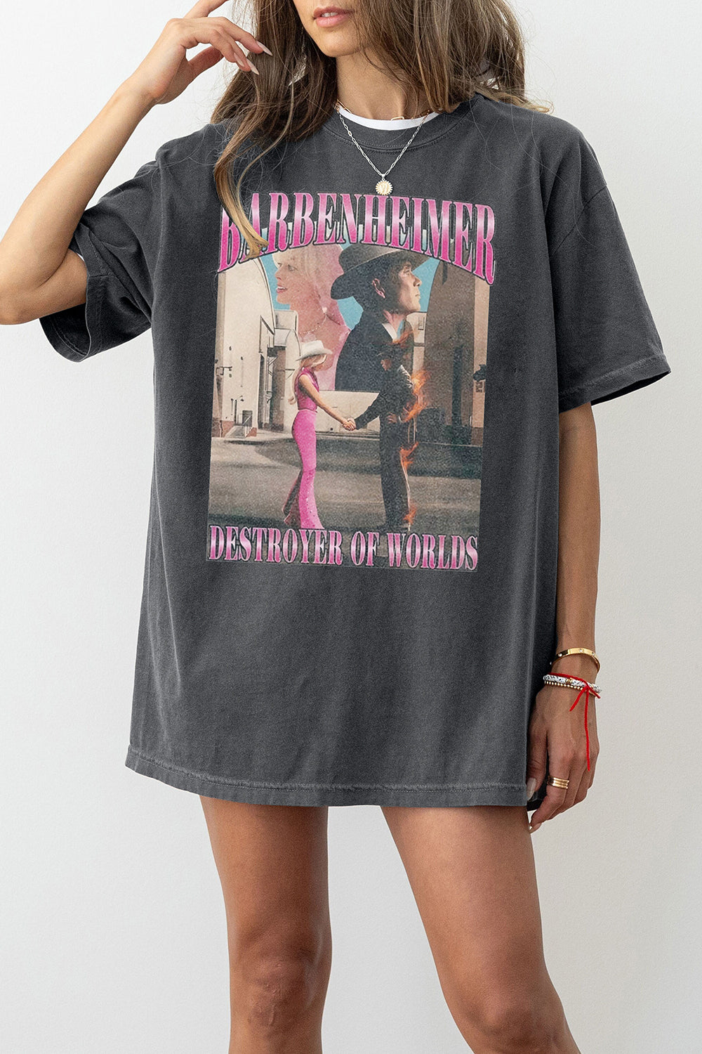 Barbenheimer Destroyer Of World Essential Tee For Women