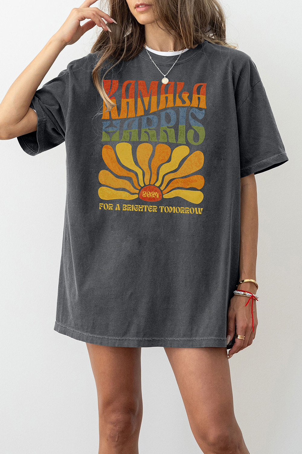Harris 2024  Boho Aesthetic Tee For Women