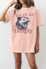 I'm a Delight First of All Possum Tee For Women